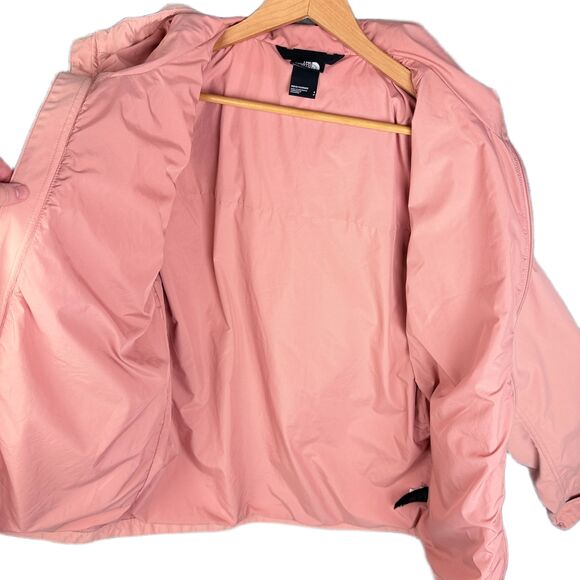 The North Face‎ Men’s Pink Hooded Dryvent Ski Rain Jacket Small Cafe Creme RTO - Picture 6 of 6